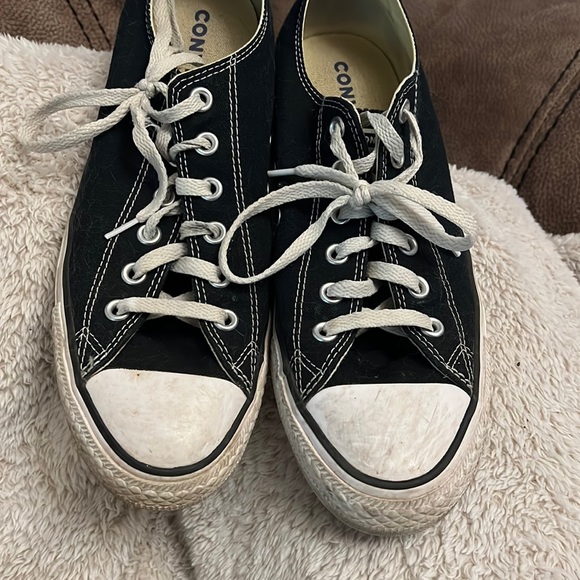 Converse Shoes Classic Black Conversechuck Taylors Poshmark